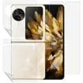Mtp Products Oppo Find N3 Flip Full Cover PET Beskyttelsesfilm Sæt - Gennemsigtig