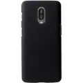 Mtp Products OnePlus 6T Gummibelagt Plastik Cover - Sort