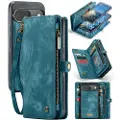 CASEME Google Pixel 9/9 Pro Caseme 008 2-i-1 Multifunktionel Pung - Blå