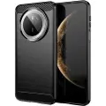 Mtp Products Huawei Mate 70 Børstet TPU Cover - Karbonfiber - Sort