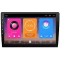 Mtp Products 10-tommers Bluetooth-bilstereo med GPS-navigation og Android 13 - 2GB RAM/32GB ROM