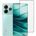 IMAK Xiaomi Redmi Note 14 Imak Pro+ Skærmbeskyttelse Hærdet Glas - 9H - Sort Kant