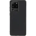 Mtp Products Anti-Fingeraftryk Mat Samsung Galaxy S20 Ultra TPU Cover - Sort