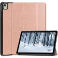Mtp Products Tri-Fold Series Nokia T21 Smart Folio Cover - Rødguld