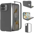 Mtp Products Google Pixel 10 Pro Fold Gummibelagt Plastik Cover - Sort
