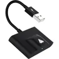 Mtp Products Trådløs Android Auto Adapter - USB, USB-C - Sort