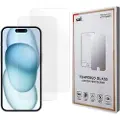 Saii iPhone 16 Saii 3D Premium Skærmbeskyttelse Hærdet Glas - 9H - 2 Stk.