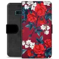 Mtp Products Samsung Galaxy S10e Premium Flip Cover med Pung - Vintage Blomster