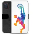 Mtp Products Samsung Galaxy A51 Premium Flip Cover med Pung - Slam Dunk