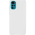 Mtp Products Motorola Moto G22 Gummibelagt Plastik Cover - Hvid