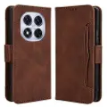 Mtp Products Xiaomi Redmi Note 14 Pro 5G/14 Pro+ 5G/Poco X7 Kortholder Pung Etui - Brun
