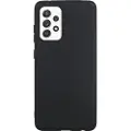 Mtp Products Anti-Fingeraftryk Mat Samsung Galaxy A73 5G TPU Cover - Sort