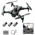 Mtp Products LS-S4S 720p-drone med FPV-kamera og 3 batterier