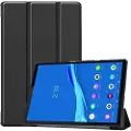 Mtp Products Tri-Fold Series Lenovo Tab M10 FHD Plus Folio Taske - Sort
