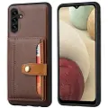 Mtp Products Samsung Galaxy A24 4G Retro Style Cover med Pung - Brun