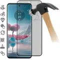 Mtp Products Motorola Edge 40 Neo Privacy Full Cover Skærmbeskyttelse Hærdet Glas - Sort Kant