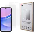 Saii Samsung Galaxy A15 Saii 3D Premium Skærmbeskyttelse Hærdet Glas - 9H - 2 Stk.