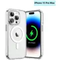 Mtp Products iPhone 15 Pro Max Okkes MagSafe Hybrid Cover - Klar