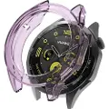 Mtp Products Huawei Watch GT 4 Ultratyndt TPU Cover - 46mm - Gennemsigtig Lilla