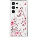 Mtp Products Samsung Galaxy S23 Ultra Fashion TPU Cover - lyserøde blomster