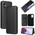Mtp Products OnePlus Nord N20 5G Flip Cover - Karbonfiber - Sort