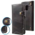 Mtp Products Samsung Galaxy S9 Retro Læderpung - Sort