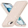 Mtp Products iPhone 16e Stylish Glitter Series Hybrid Cover - Guld