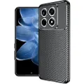 Mtp Products Xiaomi 14T Beetle Karbonfiber TPU Cover - Sort