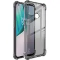 IMAK Anti-scratch OnePlus Nord N100 TPU Cover - Sort / Gennemsigtig