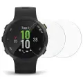 Mtp Products Garmin Forerunner 45 Plus Skærmbeskyttelse Hærdet Glas - 9H - Klar - 2 stk