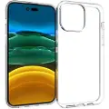 Mtp Products Skridsikker iPhone 14 Pro Max TPU Cover - Gennemsigtig