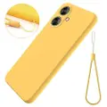 Mtp Products Xiaomi Poco M6/Redmi 13R Liquid Silikone Cover med Strop - Gul