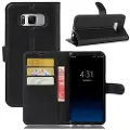 Mtp Products Samsung Galaxy S8+ Pung Taske med Magnetisk Lukning - Sort