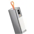 Mtp Products T133LP 40000mAh PD 100W hurtig opladning Power Bank Telefon Laptop Oplader Eksternt batteri med LED-lys