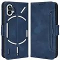 Mtp Products Nothing Phone (1) Pung Cover med Kortholder - Blå