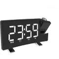 Mtp Products LED Vækkeur med Projektor og FM Radio
