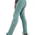 Nike One Dri-FIT-leggings med høj talje til større børn (piger) - grøn