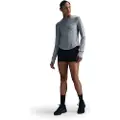 Nike Langærmet Nike Swift Dri-FIT UV-løbetrøje med rund hals til kvinder - grå