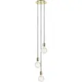 Markslöjd - Sky Pendel 3L Rund Messing - Messing - Loftpendler - - Homeroom
