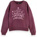 Scotch & Soda Chest Artwork Sweatshirt