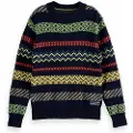 Scotch & Soda Regular Fit Festive Jacquard Trøje