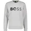 Hugo Boss BOSStil mænd. 50535117 Sweatshirt Salbo grå (XXL), Casual, Bomuld