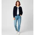 Marella Marellatil kvinder. 2523346054200 Cardigan Digital navy (M), Casual, Bomuld, Blå