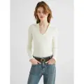 Marella Marellatil kvinder. 2523366082200 Jumper Binomio hvid (L), Casual, Viscose
