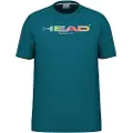 Head Rainbow T-shirt Med Korte ærmer