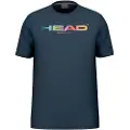 Head Rainbow T-shirt Med Korte ærmer