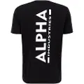 Alpha industries Backprint T-shirt Med Korte ærmer