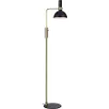 Markslöjd - LARRY Gulv 1L Sort/Messing - Messing - Gulvlamper - - Homeroom