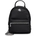 Ralph Lauren Lauren Ralph Laurentil kvinder. 431977393001 Mini Stevie rygsæk sort (OSFA), Casual, Nylon