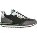 Pepe Jeans Pepe Jeanstil mænd. PMS600003 Foster Connected Sneakers i læder, grå (44), Fast, Blonder, Casual